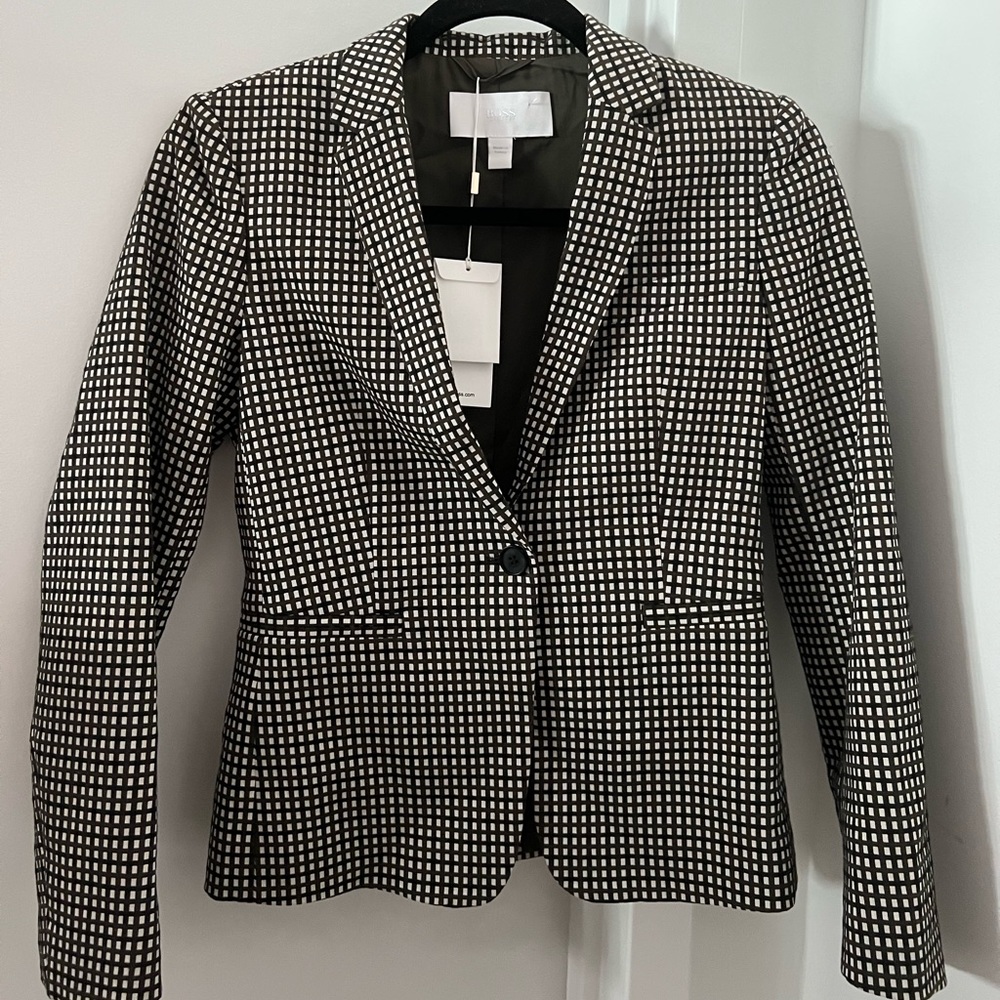 BOSS Hugo Boss Kilesa Check Blazer